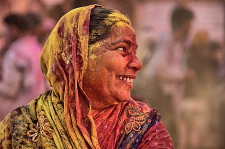 Holi Smile
