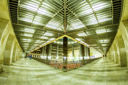 Suatu Sudut Mesjid Istiqlal