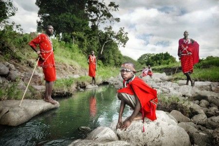 One Day a Masai Warrior