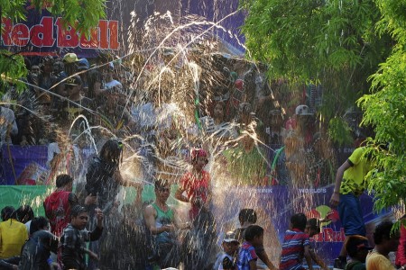Water festival.