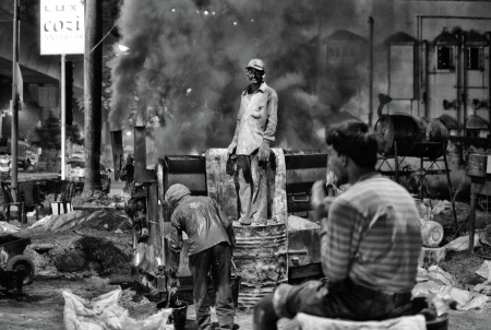 a workman's portrait