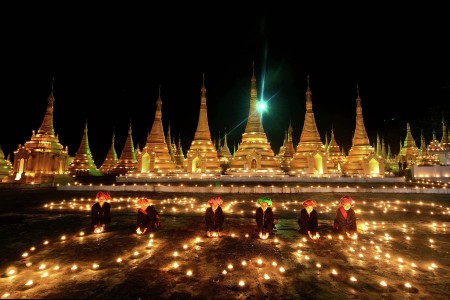 Candle light festival