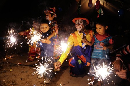 Diwali in Circus.