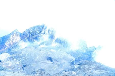 Smokey Merapi Crater