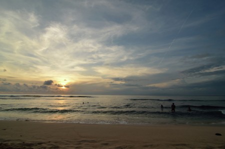 Senja di Pantai Balangan