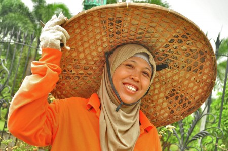 The Smile of Gardener