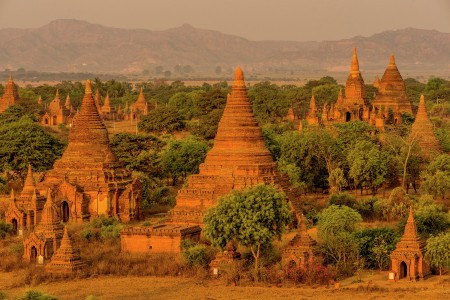 Early morning in Bagan.