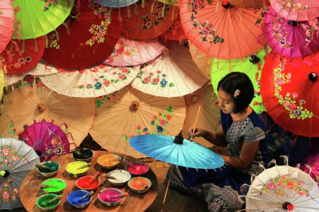 Traditional umbrella process