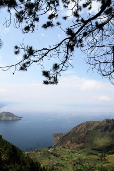 Lake Toba from Simalem