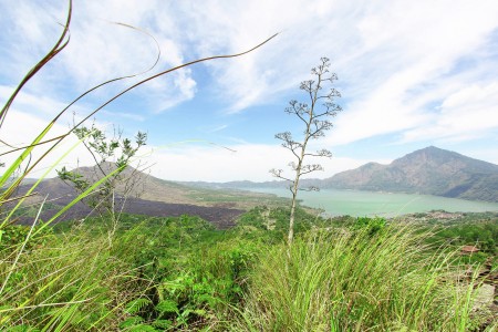 Harmony of Batur Mount And Lake