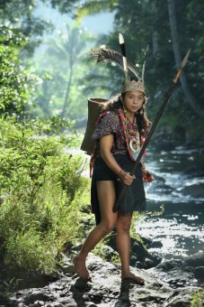 Suku Dayak Iban Saribas sedang berburu