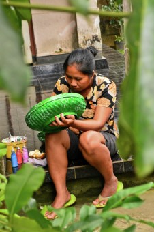 Panglipuran Villagers activitiy