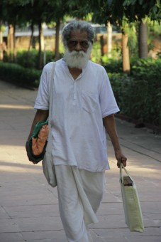 Regular morning walker