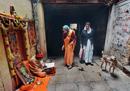 Street Scene in Varanasi