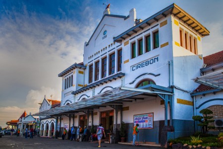 Train Station at Cirebon