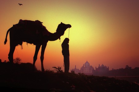 sunrise @ Taj Mahal