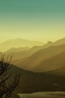 Hills of Lake Kawaguchi