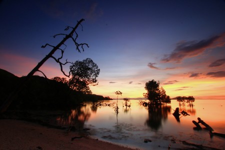 Sunset from Pungu Island