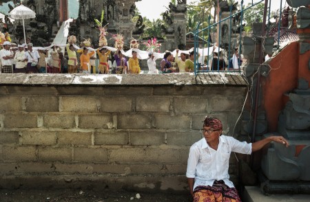 Wait for melasti ritual