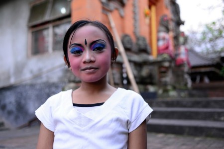 Kecak dancer