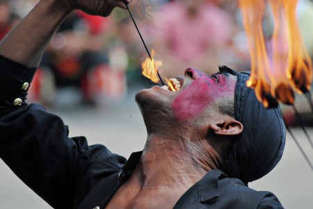 Fire show