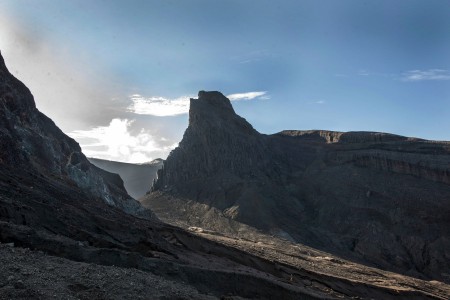 sisa letusan kelud