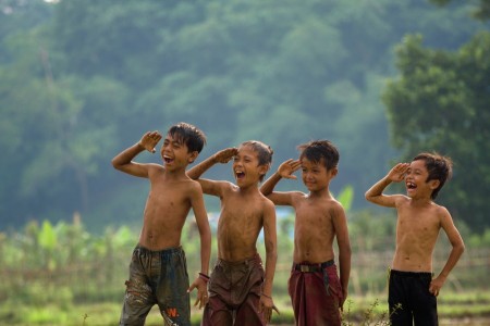 smile and salute