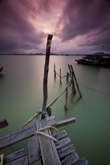 Dusk In Seberang Takir