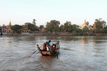 On the way to pagoda