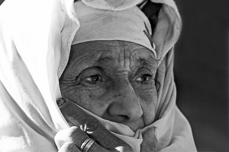 Algerian old woman