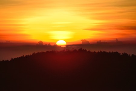 Sunrise at Mount Bromo