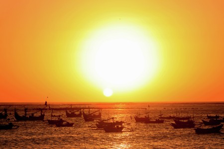 Sunset in Bali