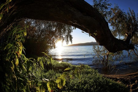 Sunset on Markakol