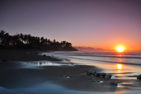 Sunrise at Masceti Beach Bali