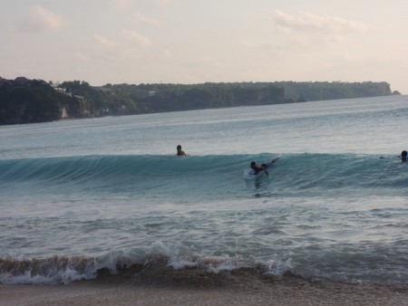 surfing children
