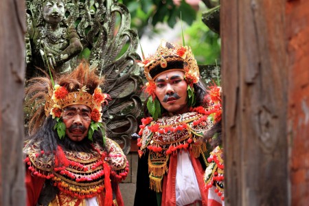 Frame of Balinese Dancer
