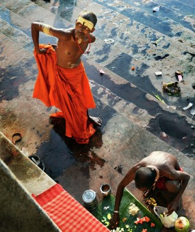 Devotees of Gajan Festival