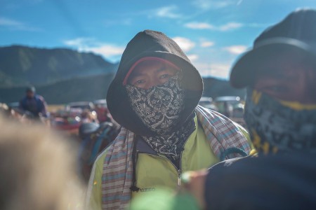 The Metalica from Bromo Mountain.