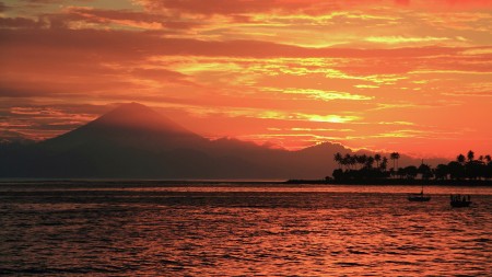 We can see Bali from Lombok