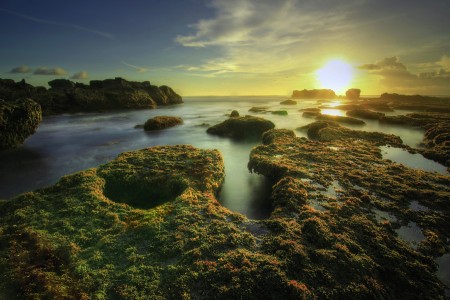 Sunset Mengening Beach