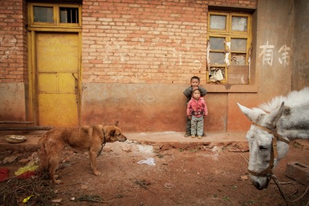 Village life in the mountains of Yunnan, China