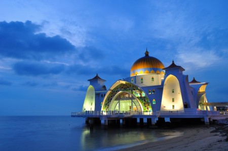 Blue Hour @ Malacca Straits Mosque
