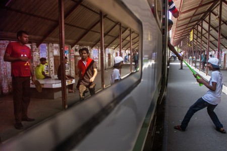 Life at the Railway station