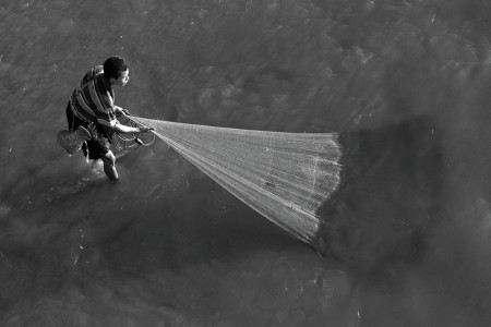 A fisherman
