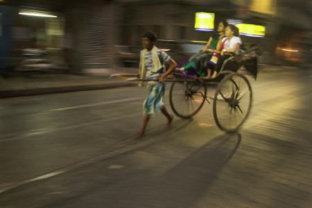 HAND PULLED RICKSHAW