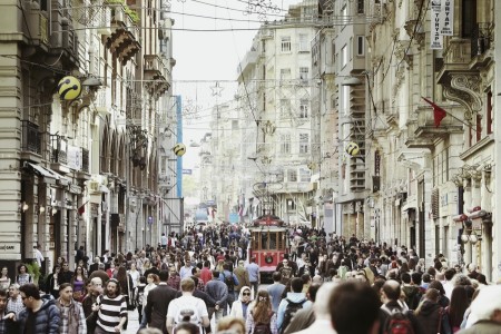 Istiklal Street,Istanbul