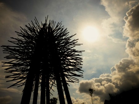 Bamboo Monumento a mezzogiorno