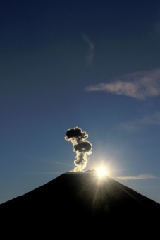 Erupsi dan Sunrise Slamet