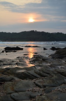 Warmth of Sawarna's Sunrise