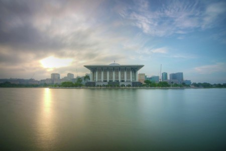 Sunrise at Iron Mosque